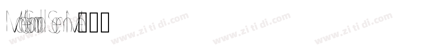 ModelStandard SemiMo字体转换
